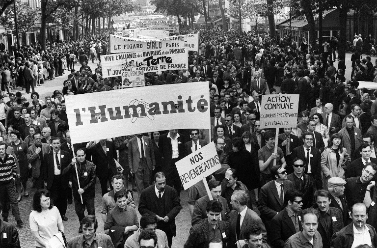 1968, май: на пороге "новой философии". Круглый стол на факультете гуманитарных наук